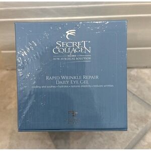 NIB New Secret Collagen rapid wrinkle repair daily EYE gel 50ml/1.7 fl oz